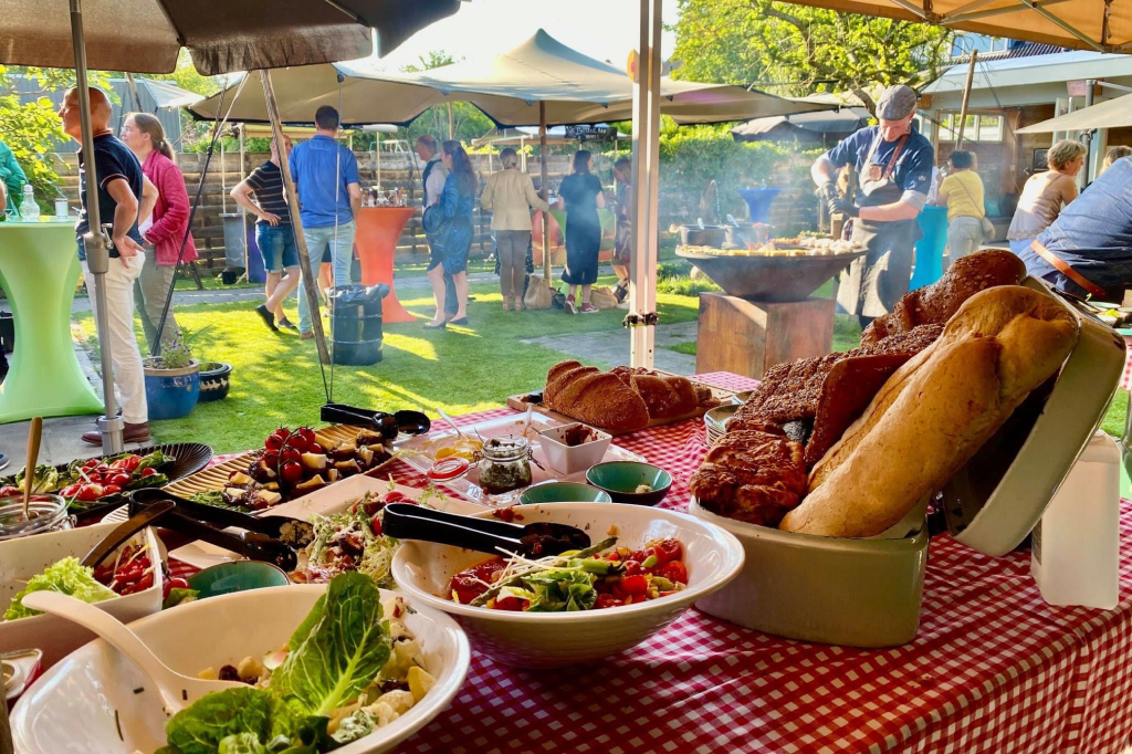 Snelle bezorging van de barbecue