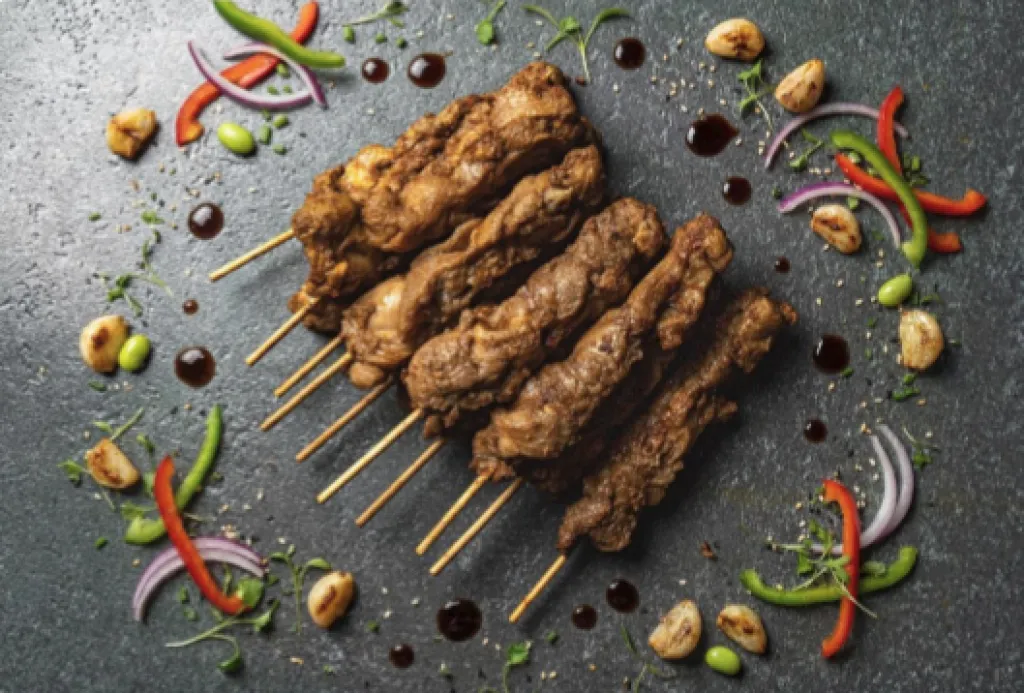 Yakitori kipspiezen 10 stuks