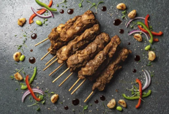 Yakitori kipspiezen 10 stuks