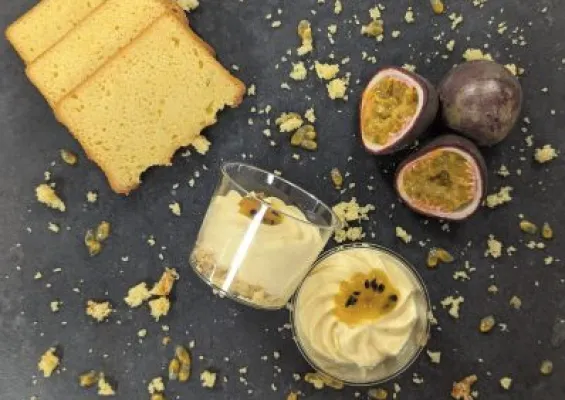 Passievruchtenmousse (2 stuks)