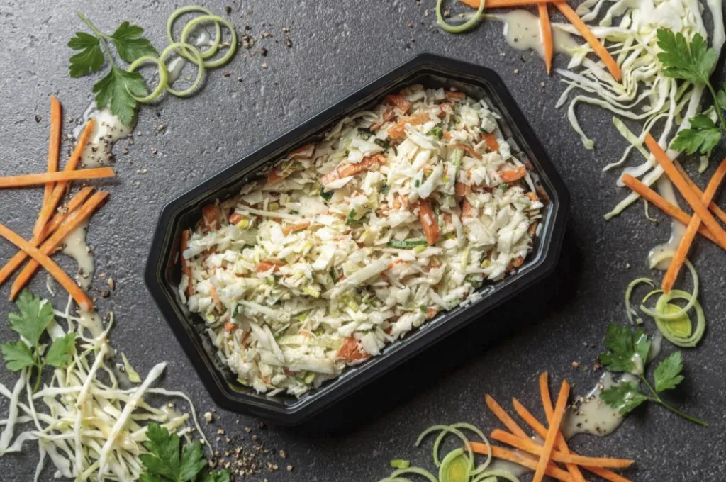 Salade van het huis (vega) bij gourmet