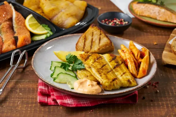 Premium vis barbecue a-z menu