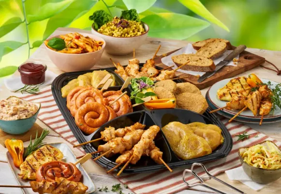 Luxe halal barbecue a-z menu