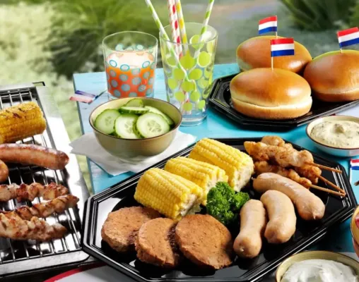 Luxe kinder barbecue a-z menu