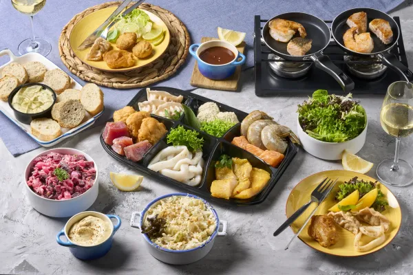 Vis Gourmet a-z menu