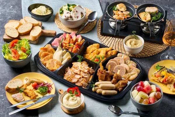 Gourmet Deluxe a-z menu