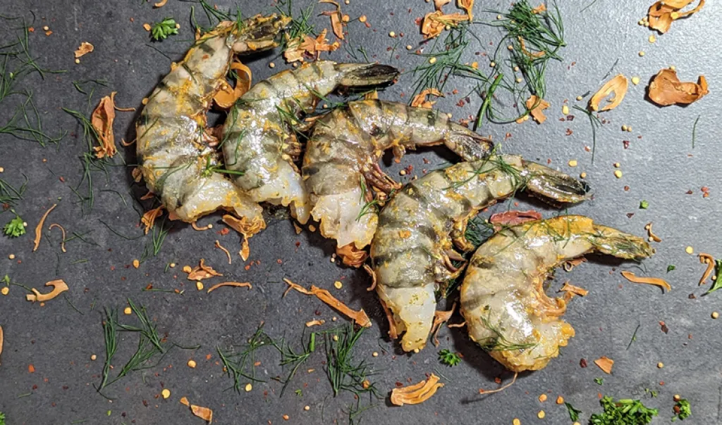 Cajun garnalen 5 stuks