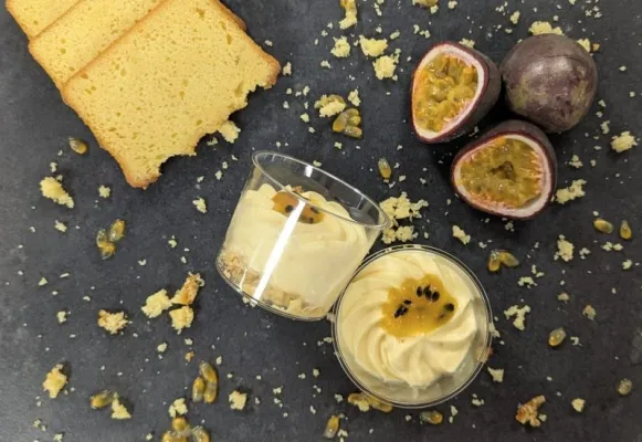 Passievruchtenmousse (2 stuks)
