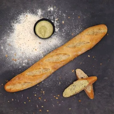 Wit Stokbrood met kruidenboter